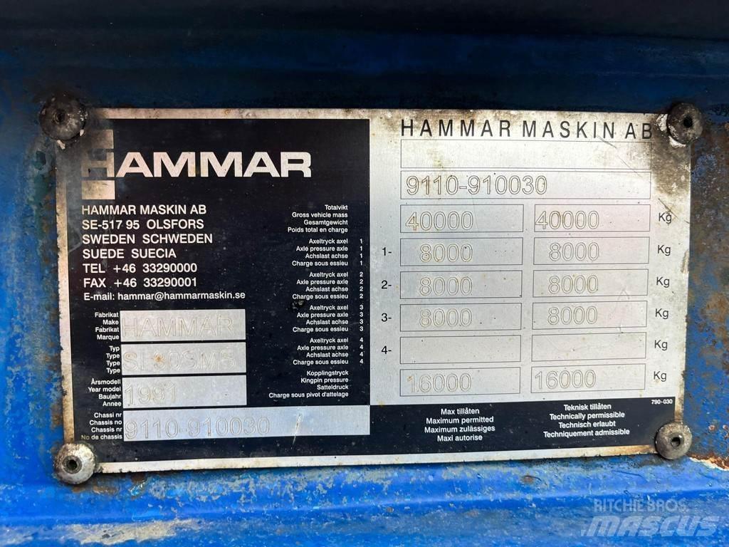 Hammar SL 30 SMS Kontajnerové návesy