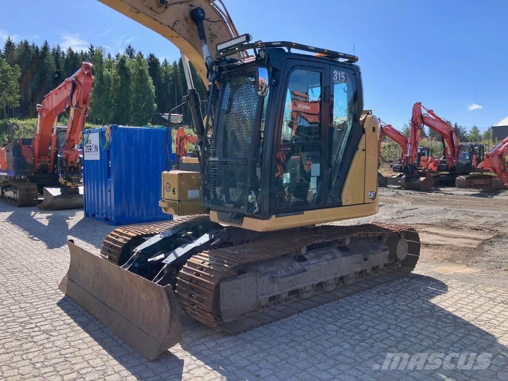CAT 315 Pásové rýpadlá