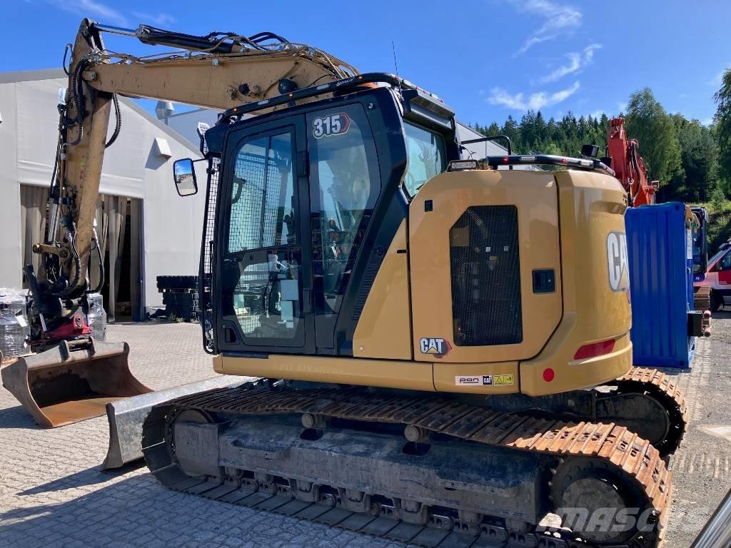 CAT 315 Pásové rýpadlá