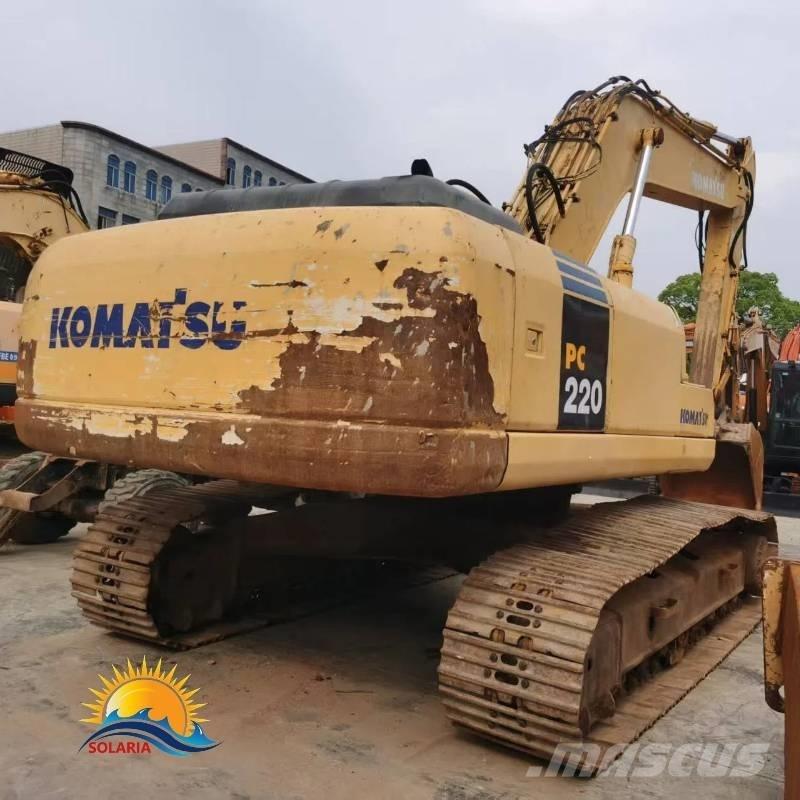 Komatsu PC 220-7 Pásové rýpadlá