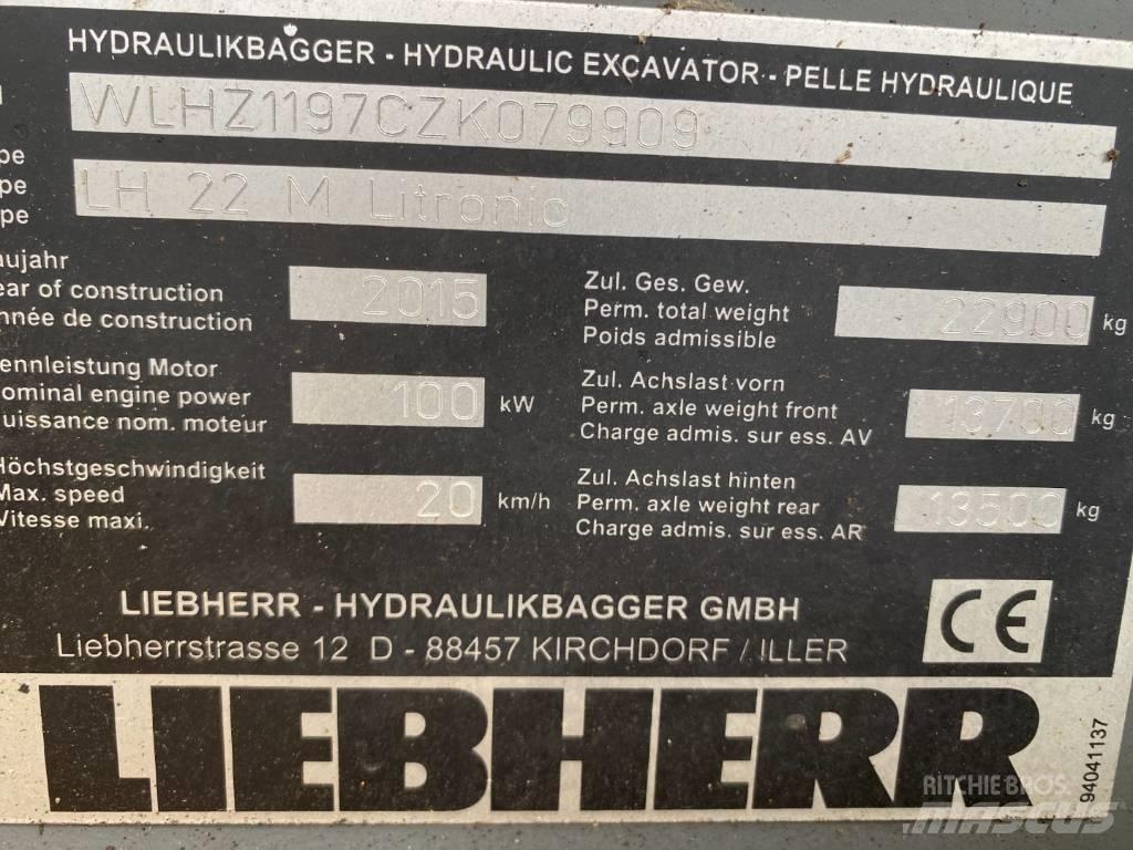Liebherr LH 22 M Stroje pre manipuláciu s odpadom