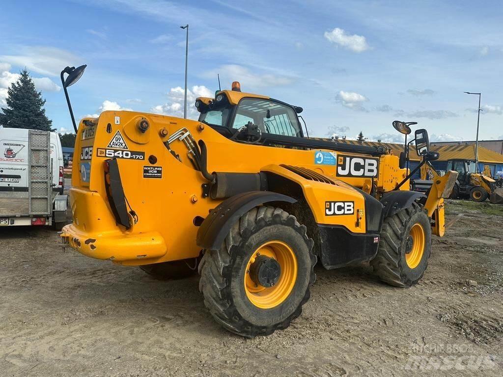 JCB 540-170 Teleskopické manipulátory