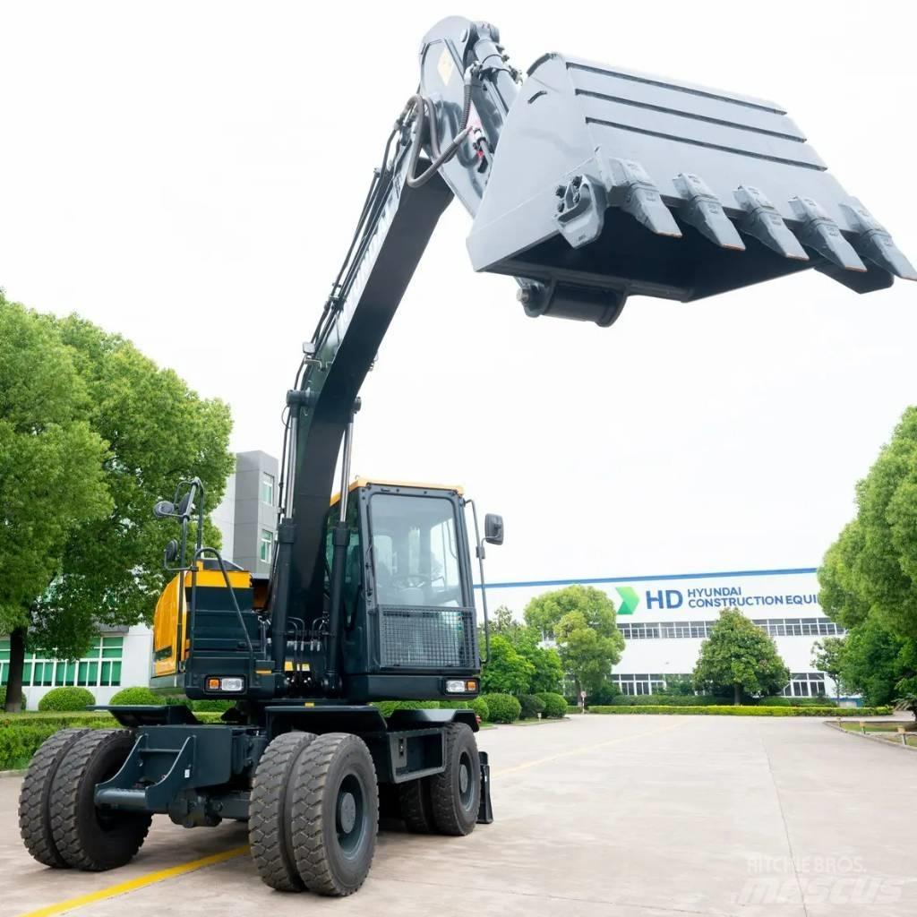 Hyundai HW155 Kolesové rýpadlá