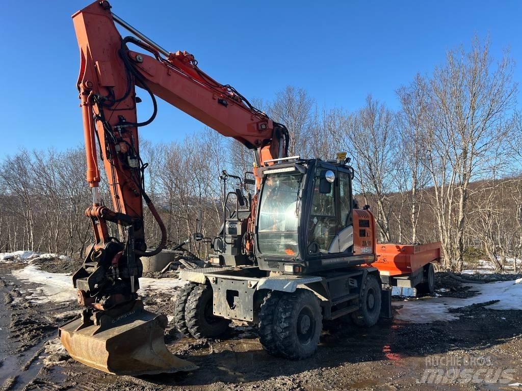 Hitachi ZX145WT-6 Kolesové rýpadlá