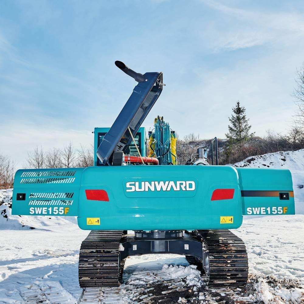 Sunward SWE155F Pásové rýpadlá