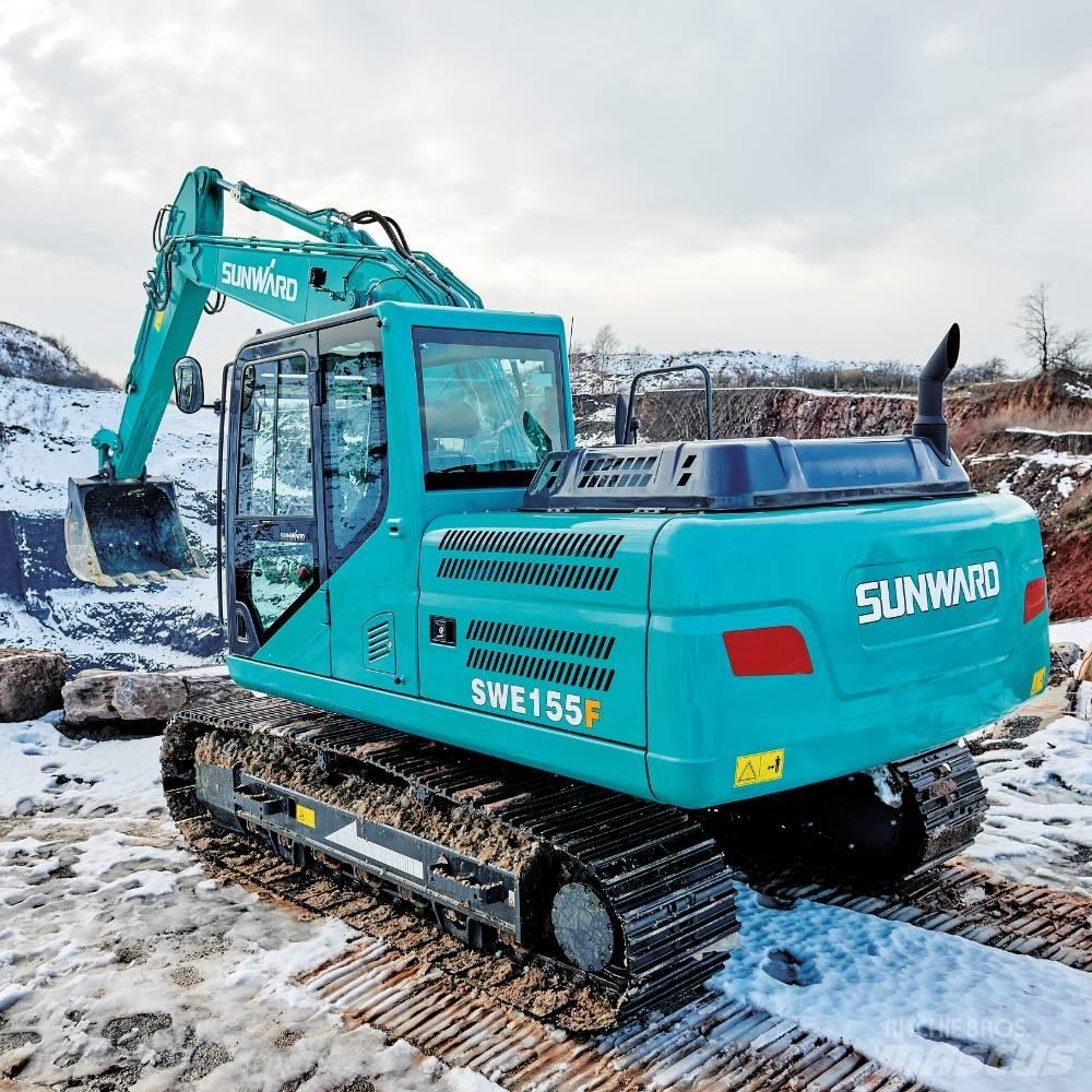 Sunward SWE155F Pásové rýpadlá