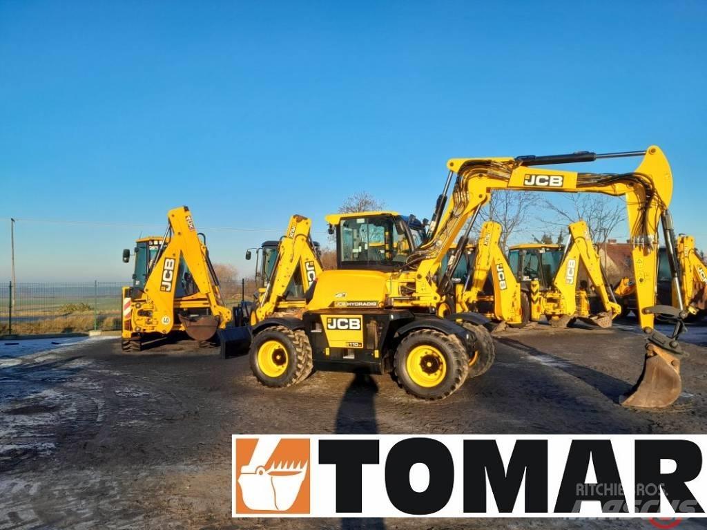 JCB 110 W Hydradig Kolesové rýpadlá