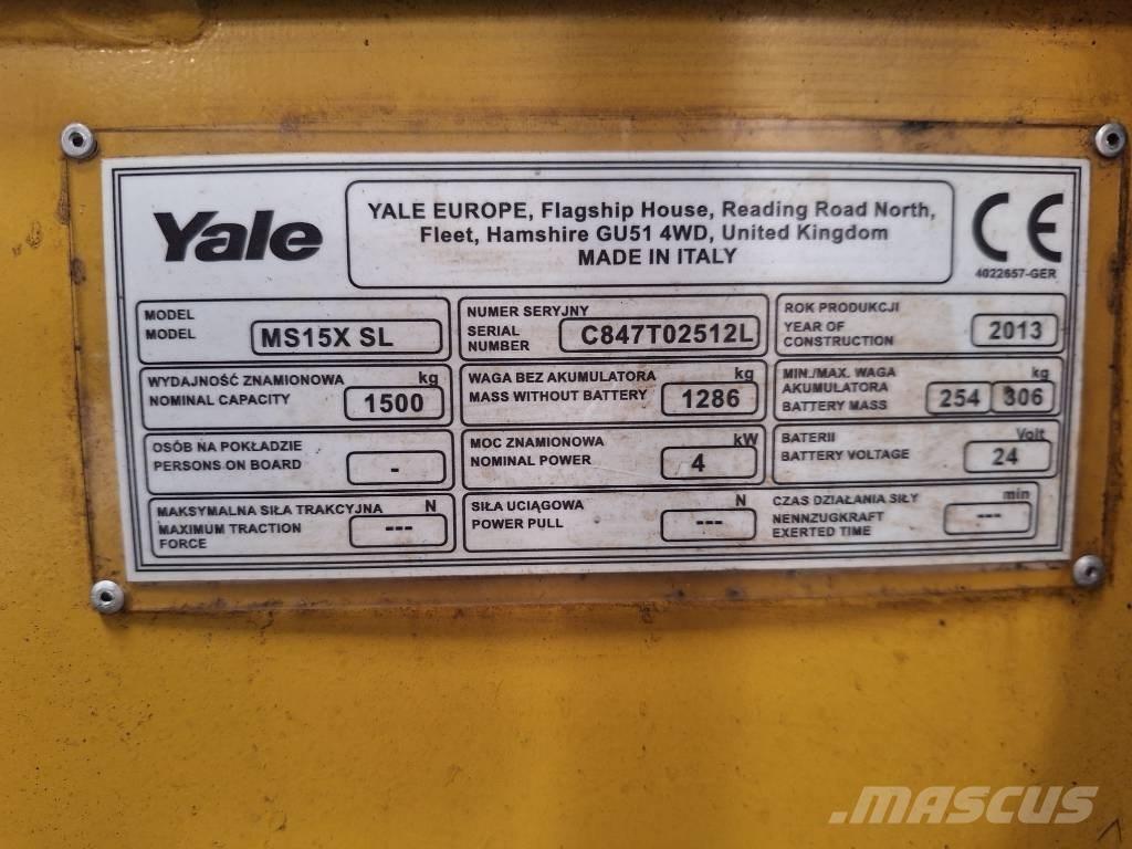 Yale MS 15x IL Iné