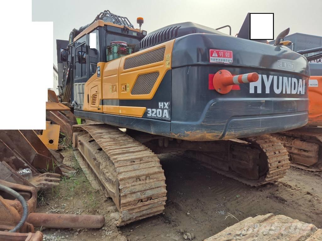 Hyundai HX320A Pásové rýpadlá