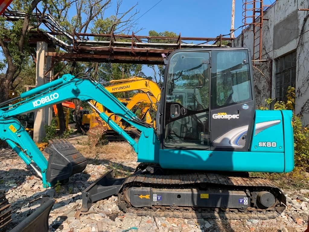Kobelco SK 60 Pásové rýpadlá