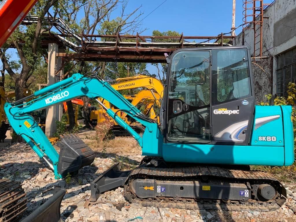 Kobelco SK 60 Pásové rýpadlá