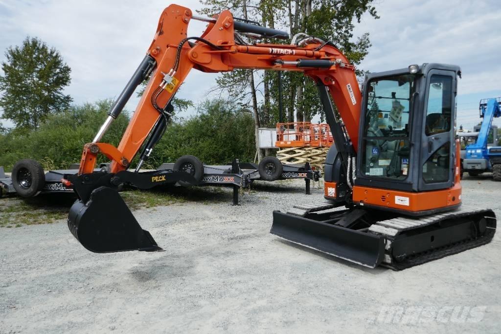 Hitachi ZX55UR-5B Mini rýpadlá < 7t