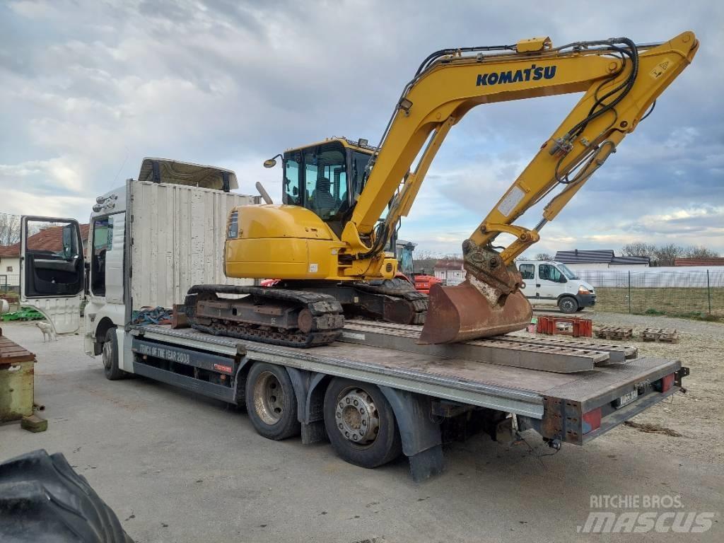 Komatsu PC 80 MR Midi rýpadlá 7 t - 12 t