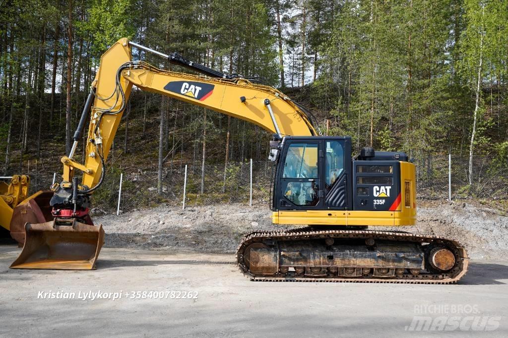 CAT 335 F L CR Pásové rýpadlá