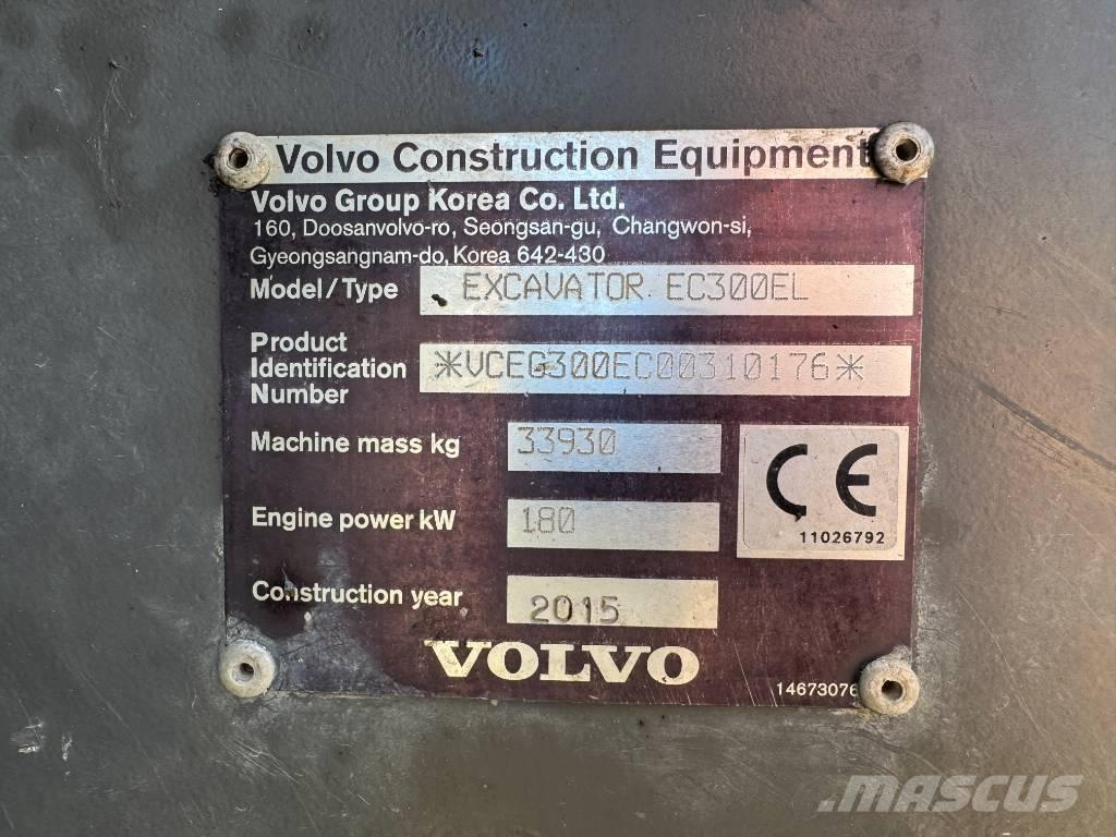 Volvo EC 300 E Pásové rýpadlá