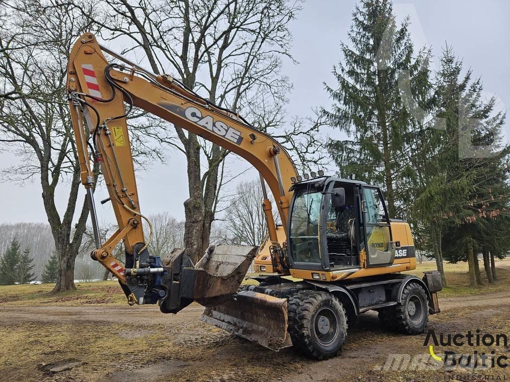 CASE WX 165 Kolesové rýpadlá