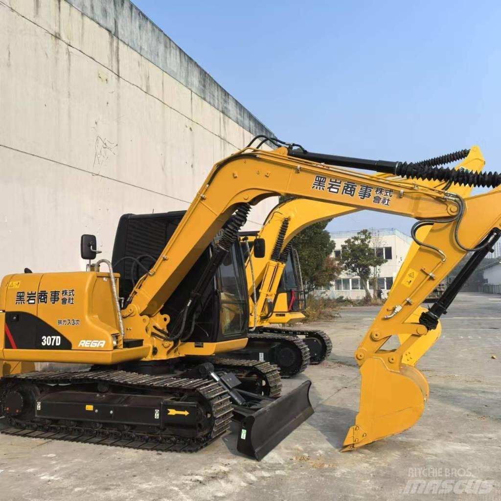 CAT 307 D Mini rýpadlá < 7t