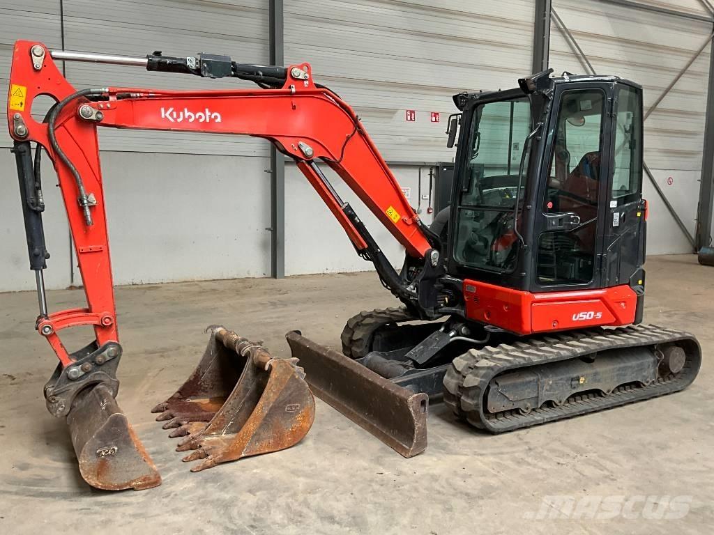 Kubota U 50-5 Mini rýpadlá < 7t