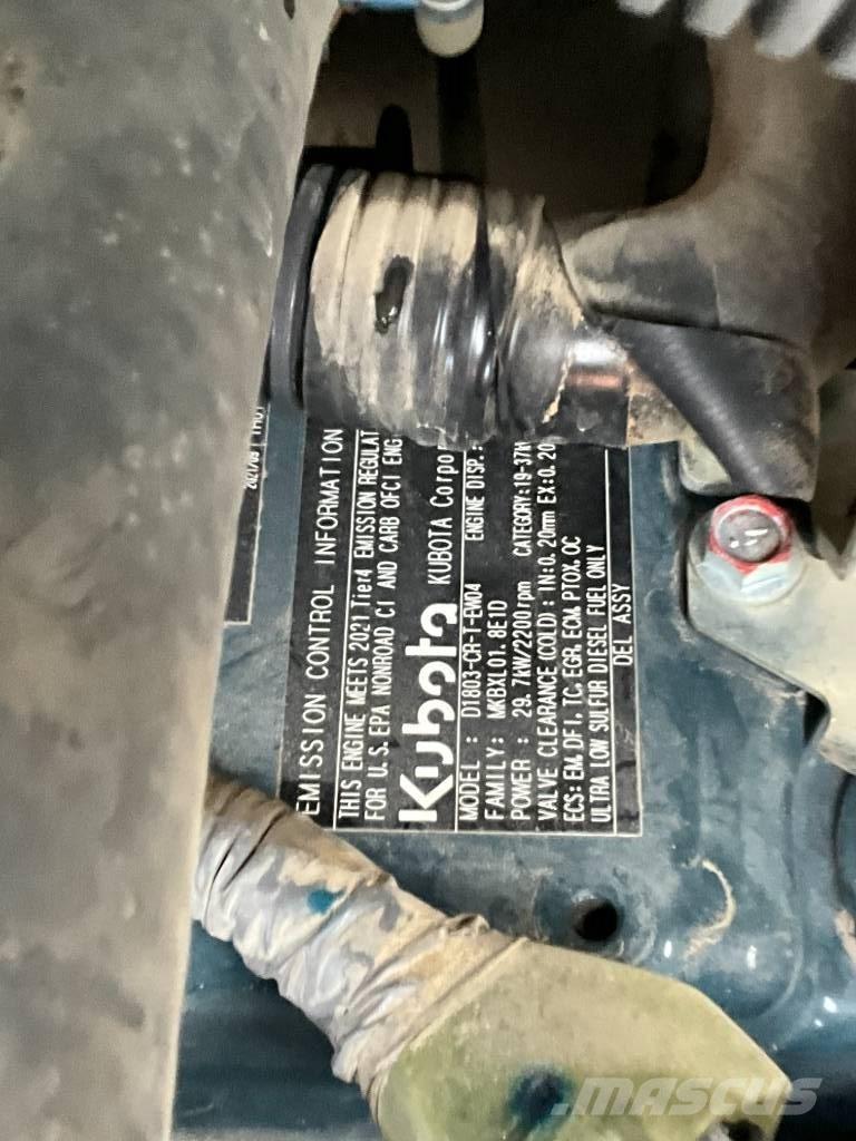 Kubota U 50-5 Mini rýpadlá < 7t
