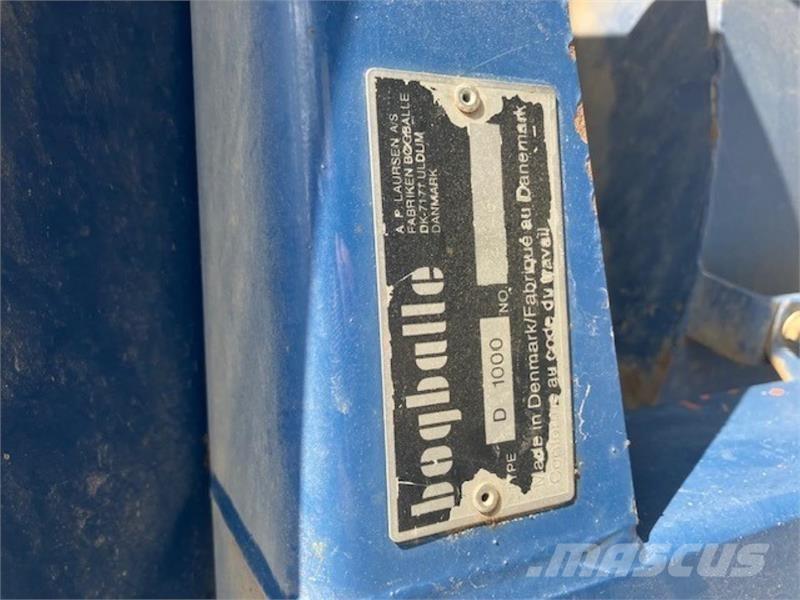 Bogballe D1000 Rozmetadlá maštaľného hnoja