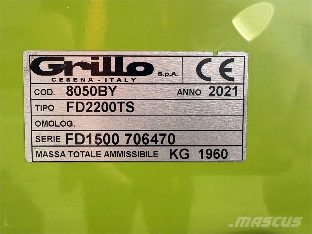 Grillo FD2200TS Samochodné kosačky