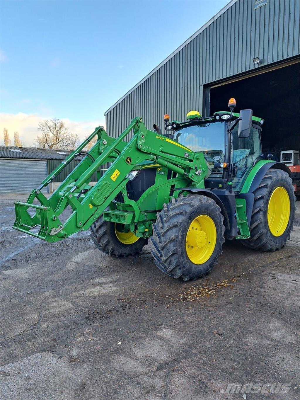 John Deere 6R 155 Traktory