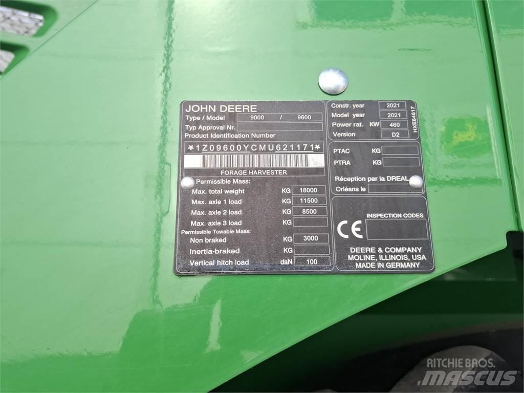 John Deere 9600 Samochodné kosačky