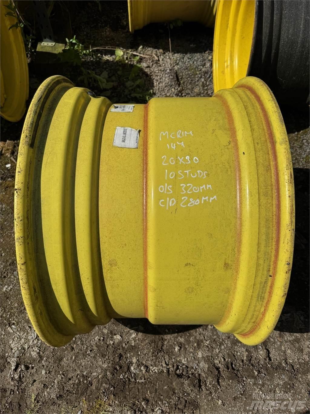 John Deere Example Pneumatiky, kolesá a ráfiky