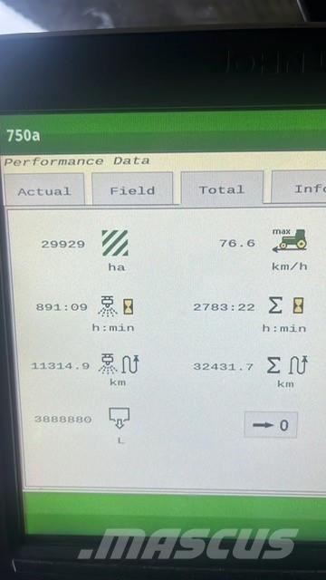 John Deere R952i Samohybné postrekovače