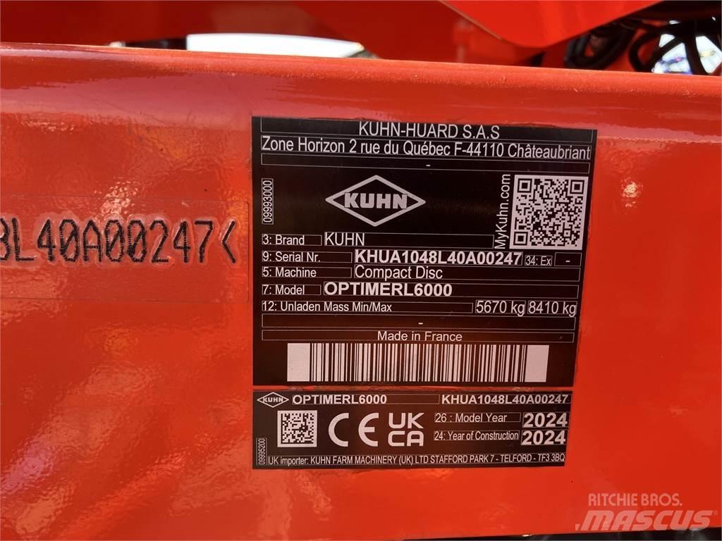 Kuhn L6000 Kultivátory