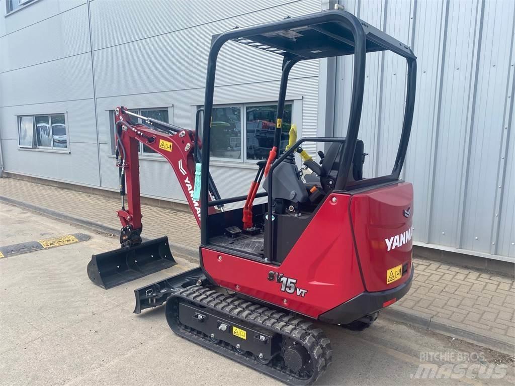 Yanmar SV15VT Pásové rýpadlá