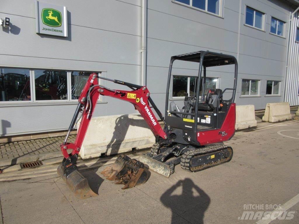 Yanmar SV15VT Pásové rýpadlá