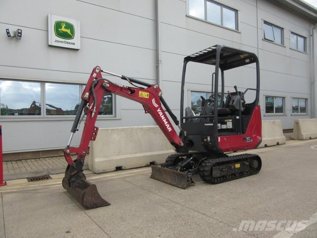 Yanmar SV15VT Pásové rýpadlá