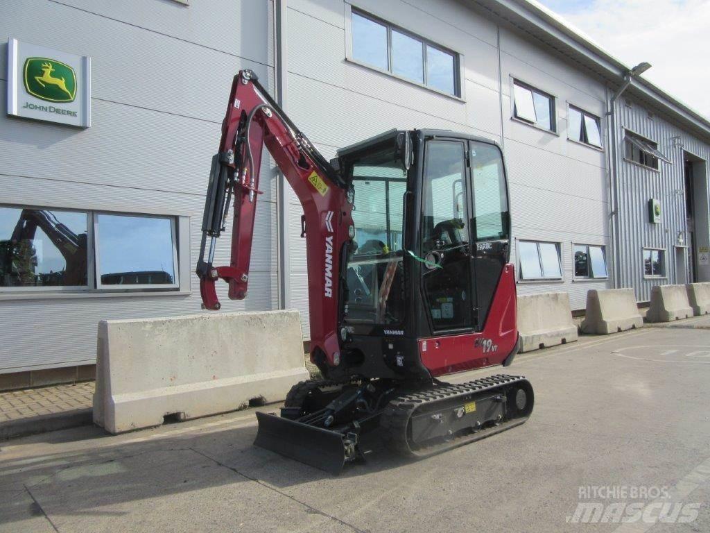 Yanmar SV19VT Pásové rýpadlá