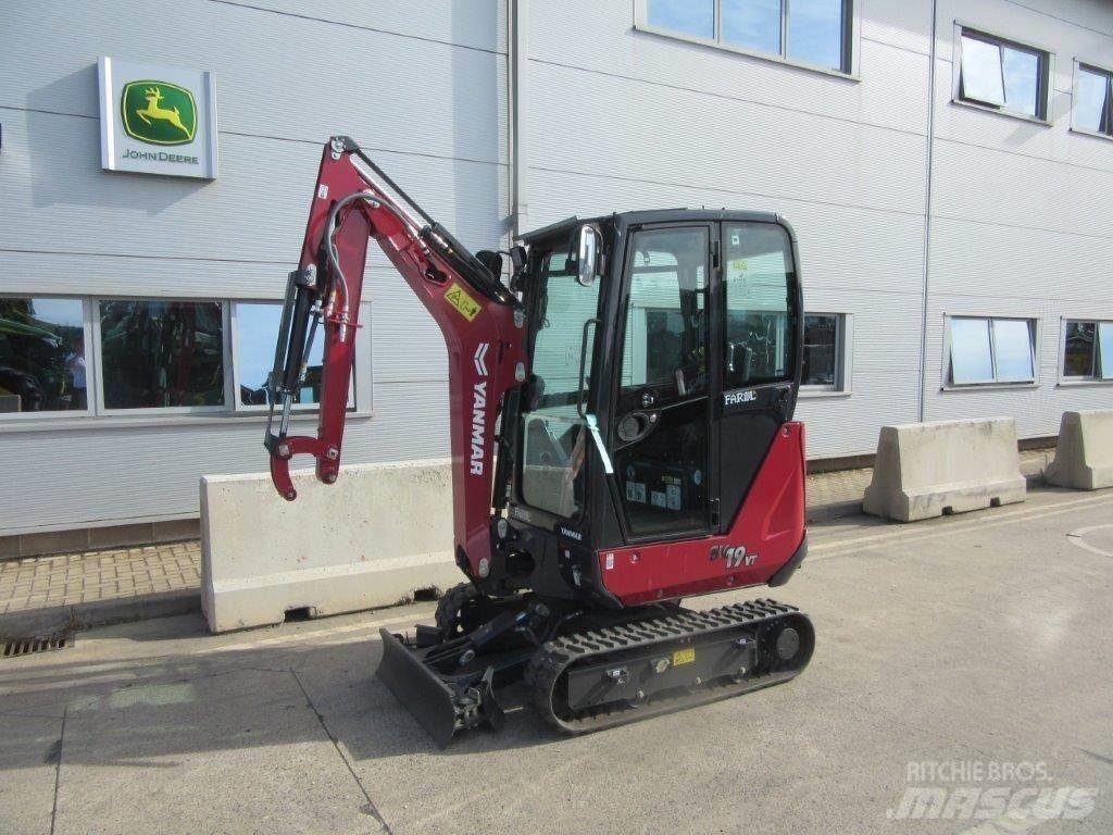 Yanmar SV19VT Pásové rýpadlá