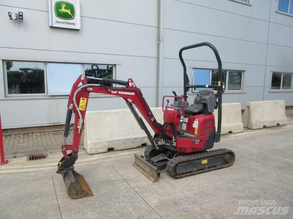 Yanmar VIO12 Pásové rýpadlá