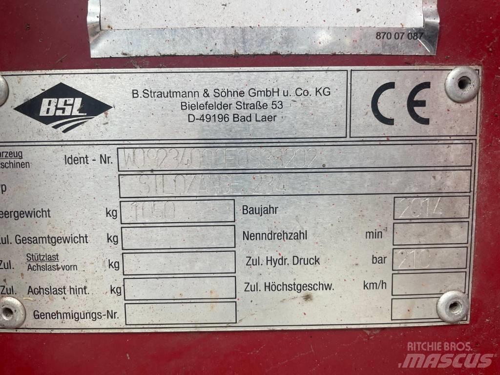 Strautmann 180 cm Kŕmidlá, kŕmne žľaby