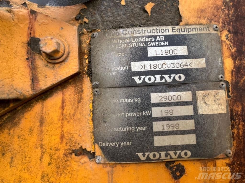 Volvo L180c Kolesové nakladače