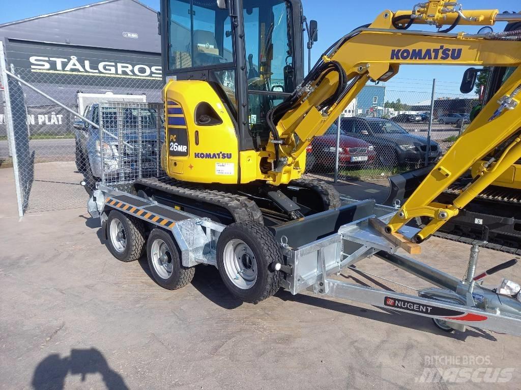 Komatsu PC26MR-5 Mini rýpadlá < 7t