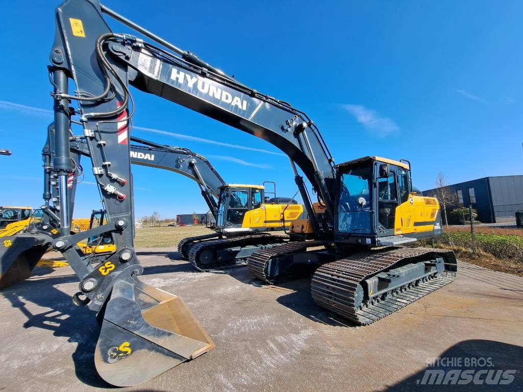 Hyundai HX260AL Pásové rýpadlá