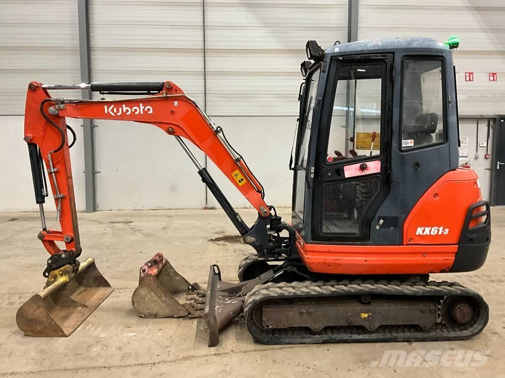 Kubota KX 61-3 Mini rýpadlá < 7t
