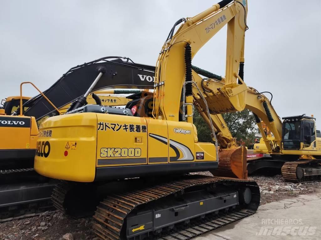 Kobelco SK 200 Pásové rýpadlá