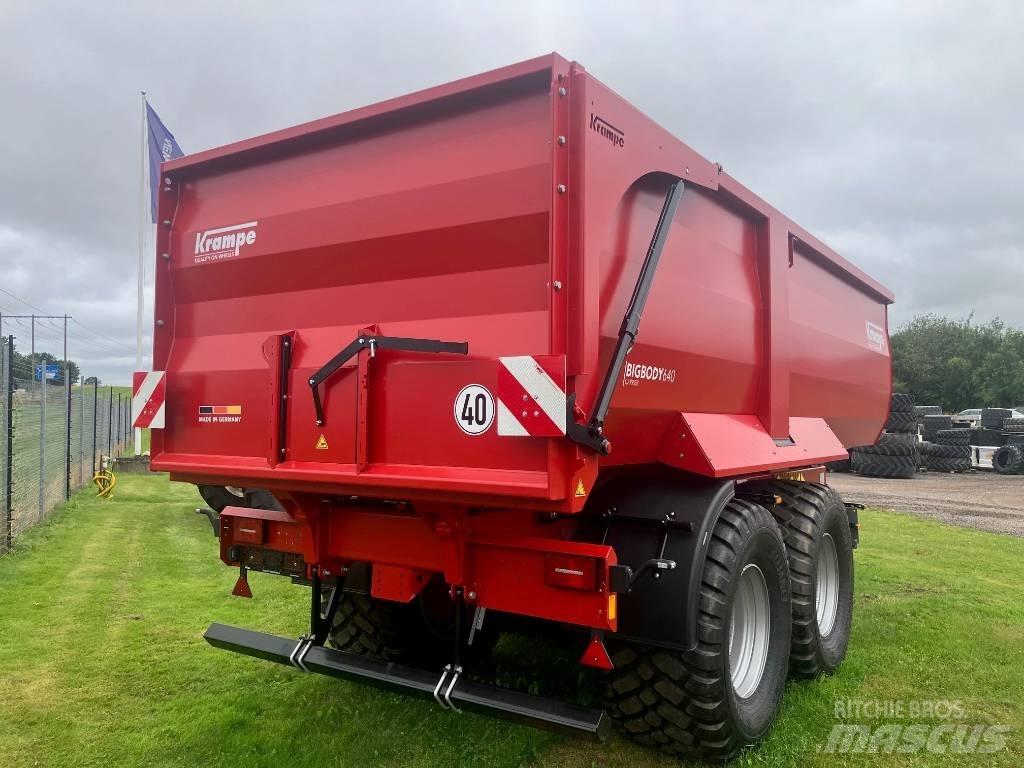 Krampe Big Body 640 Vyklápacie prívesy