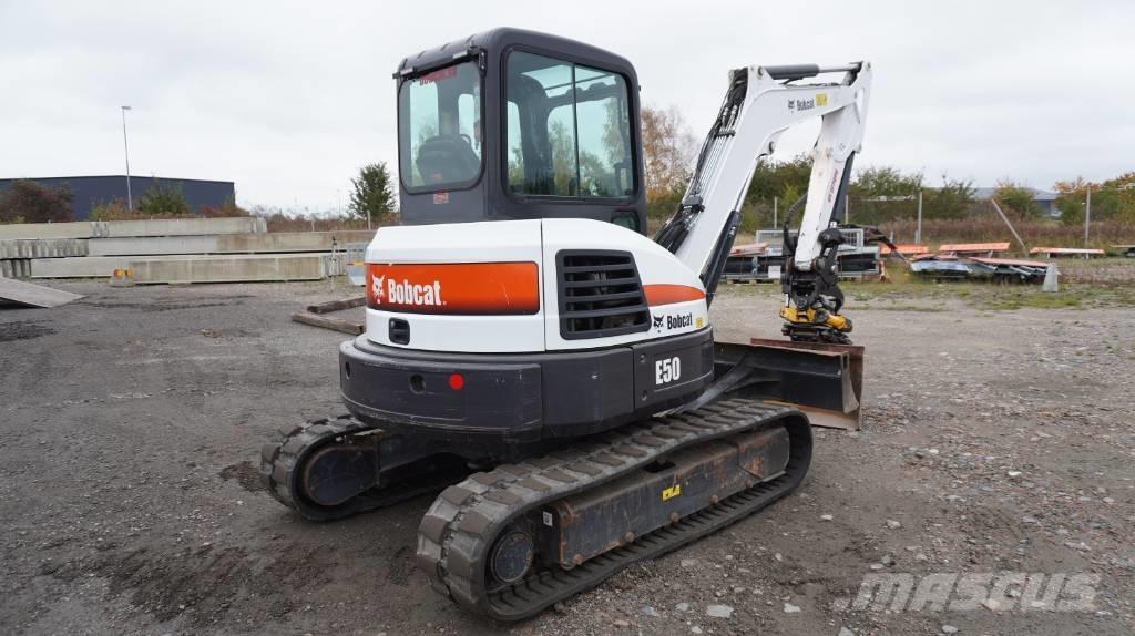 Bobcat E 50 Mini rýpadlá < 7t