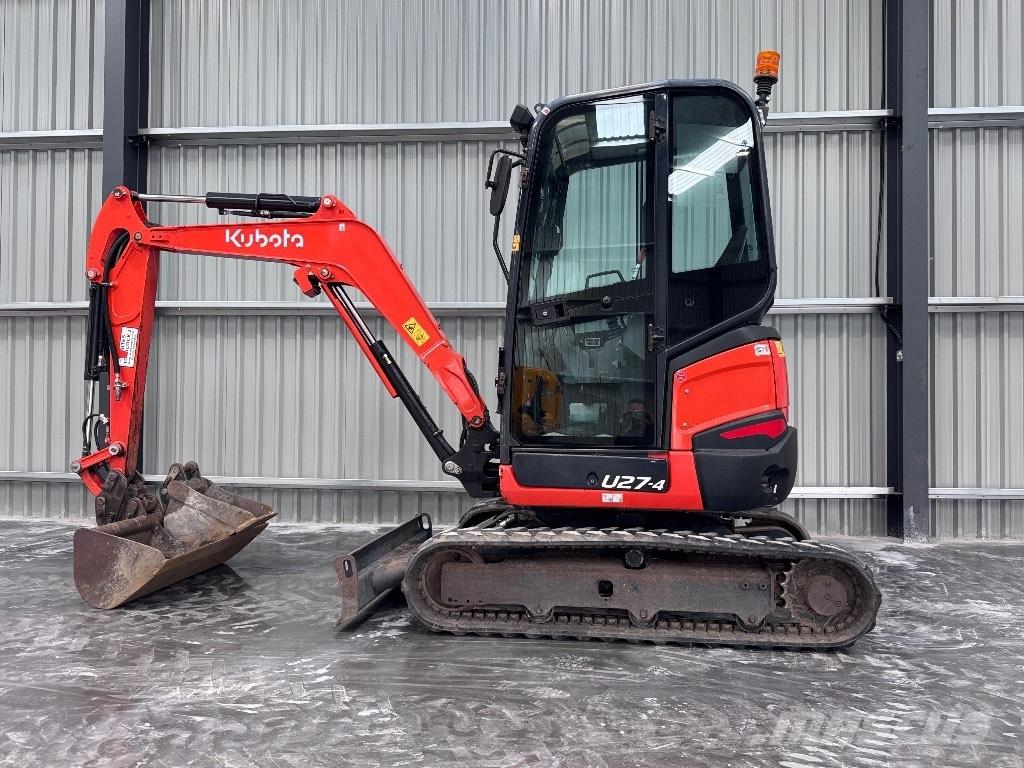 Kubota U 27-4 Mini rýpadlá < 7t