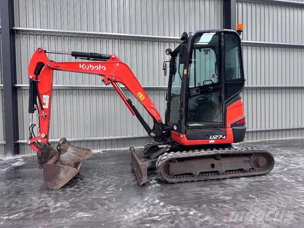 Kubota U 27-4 Mini rýpadlá < 7t