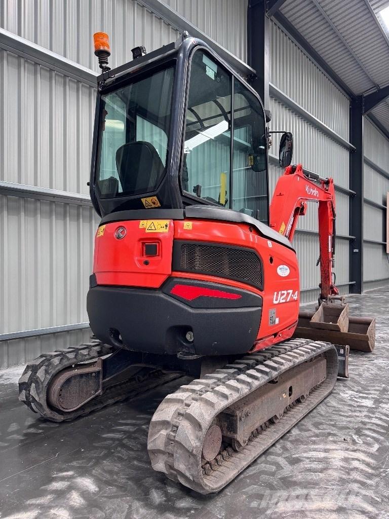 Kubota U 27-4 Mini rýpadlá < 7t