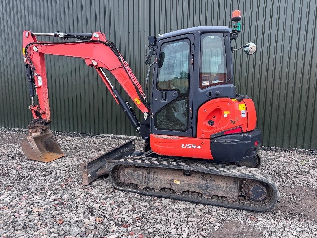 Kubota U 55-4 Mini rýpadlá < 7t