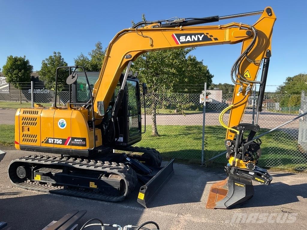 Sany SY 75 C pro Midi rýpadlá 7 t - 12 t