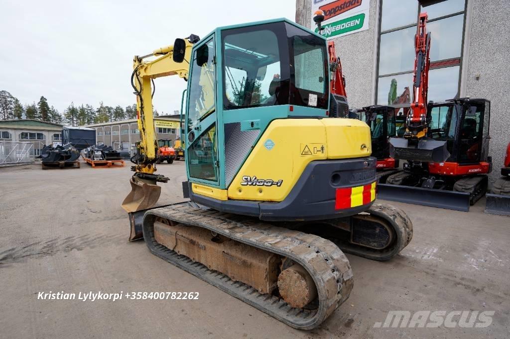 Yanmar SV 100-1 Midi rýpadlá 7 t - 12 t